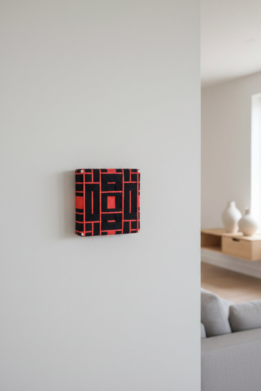 Moxie in black and coral