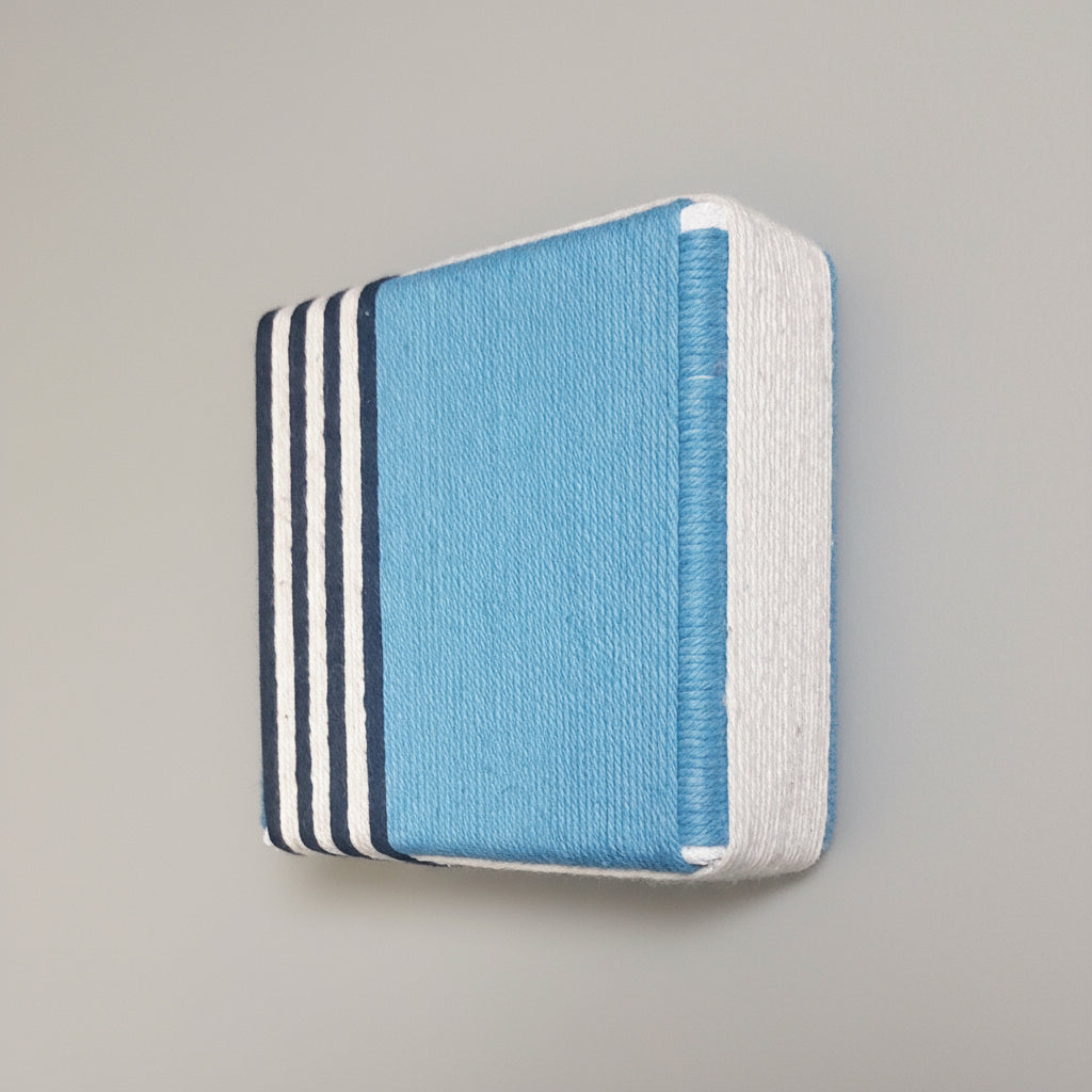 Stripes, colour and cream trim