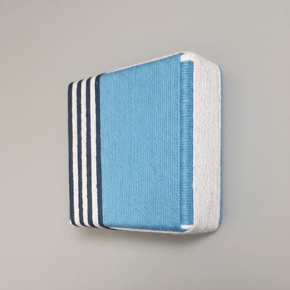 Stripes, colour and cream trim